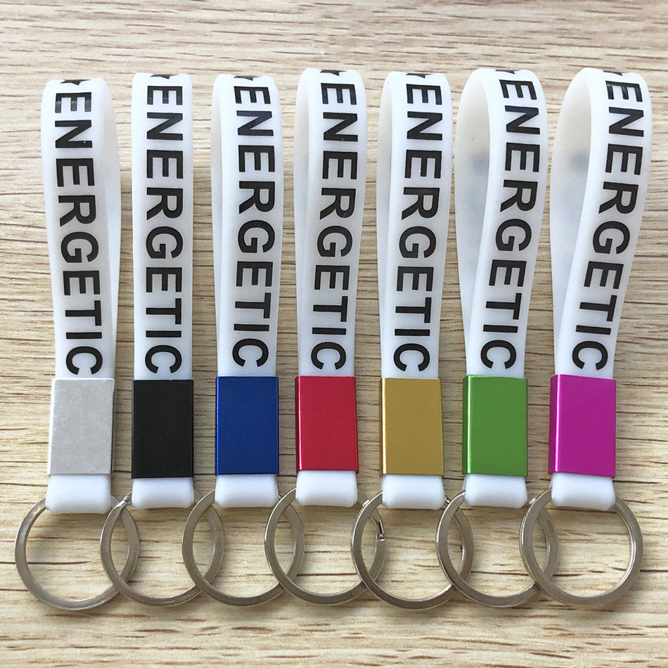 Custom Silicone Wristband Keychains