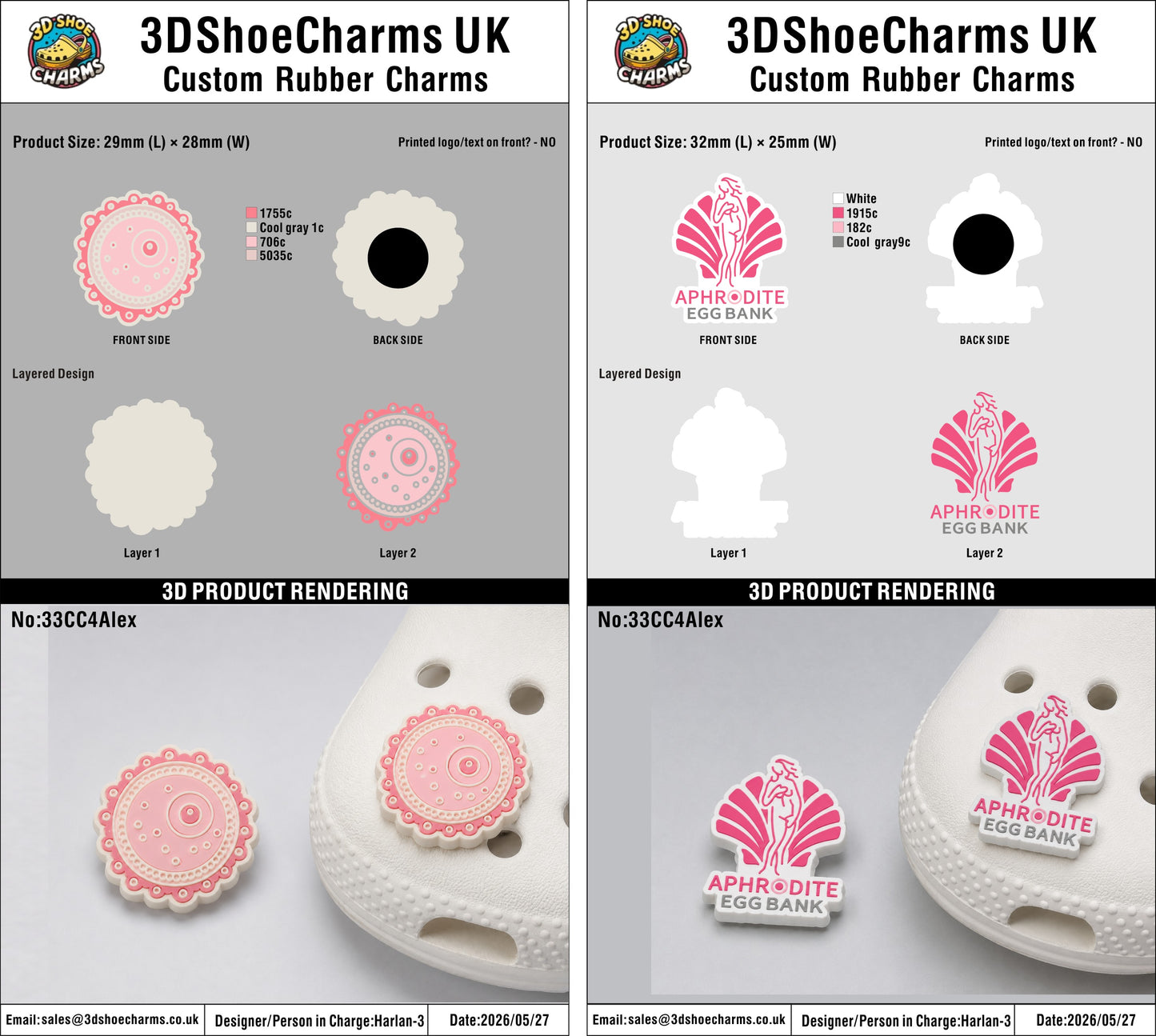 Custom 3D Rubber Clog Charms - 20260602 - 33