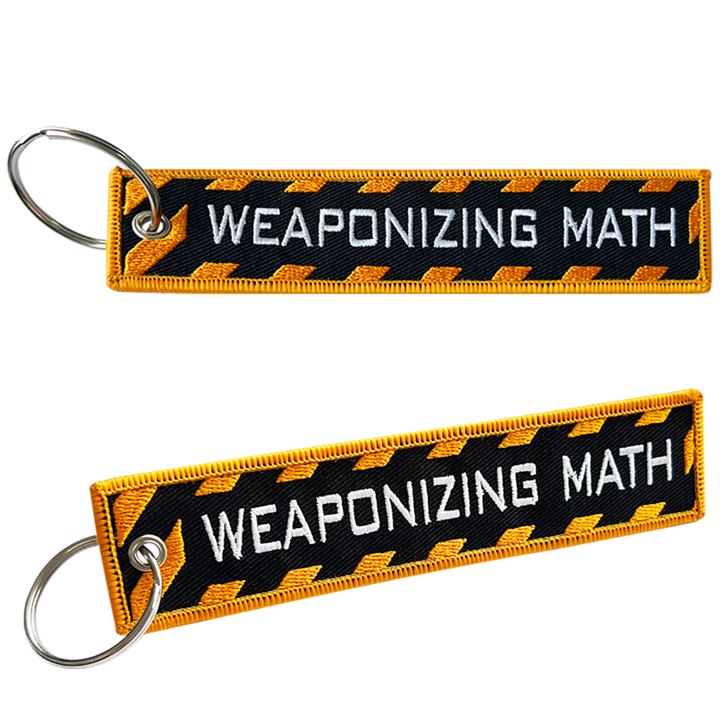Double-Sided Custom Embroidered Keychain - Order Online
