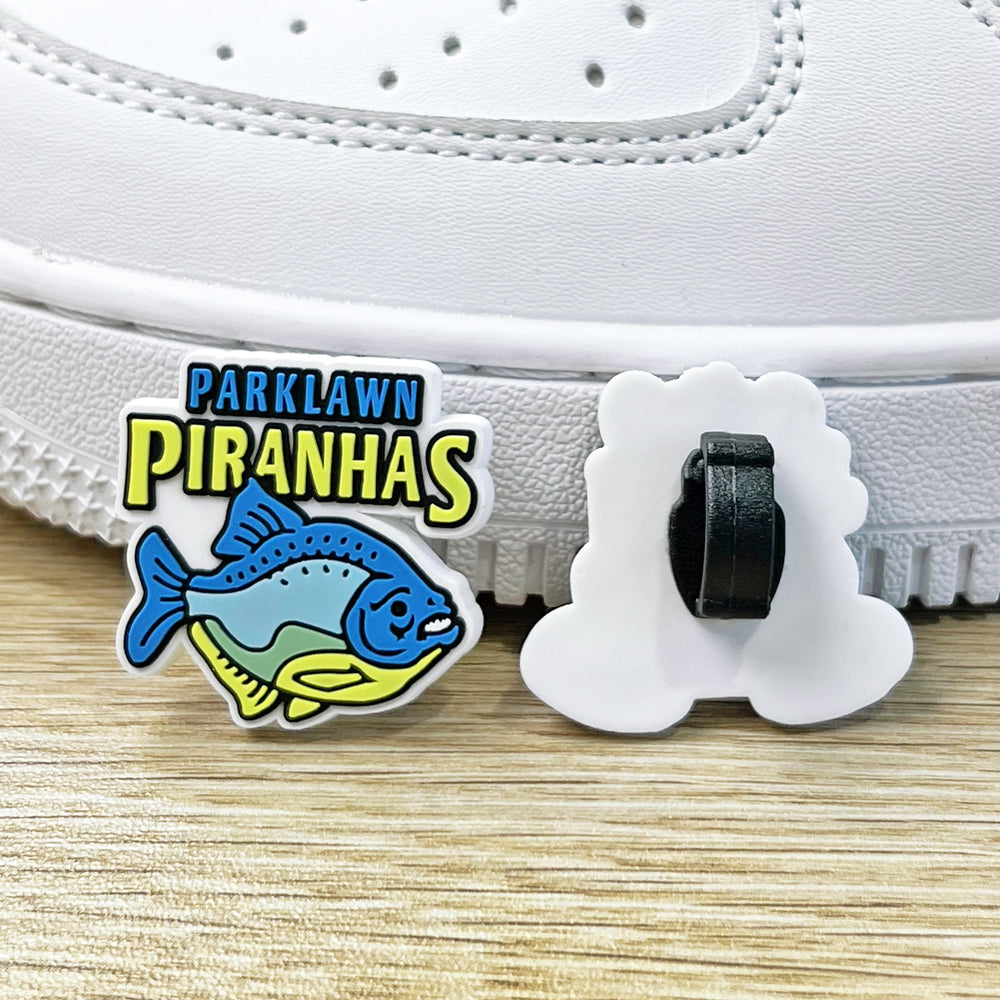 Custom 3D Rubber Clip Shoe Charms- Free Design Proof & Quote