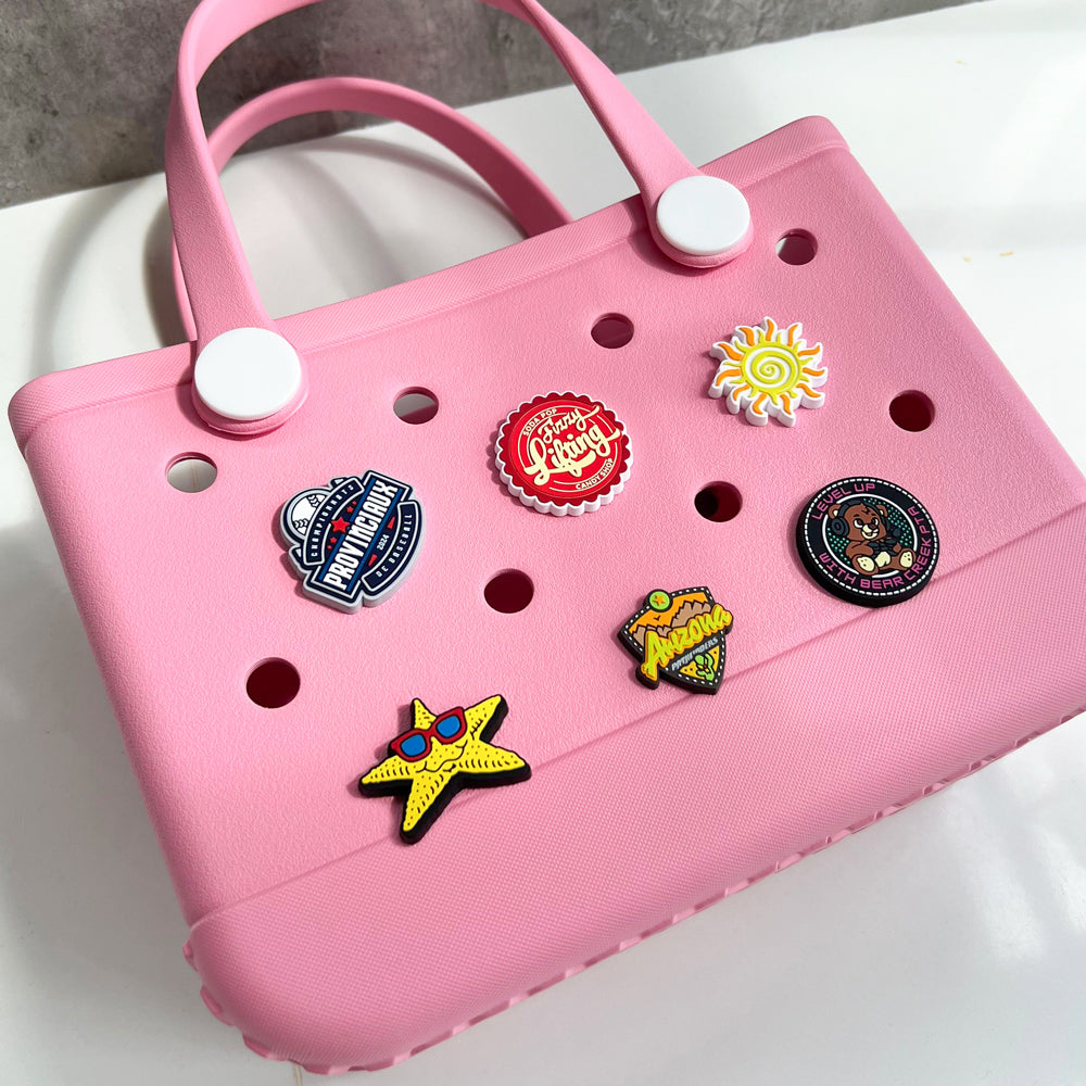 Custom Rubber Hole Bag Charm - Order Online