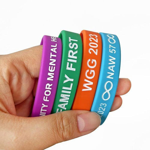 Custom Silicone Wristbands - Order Online