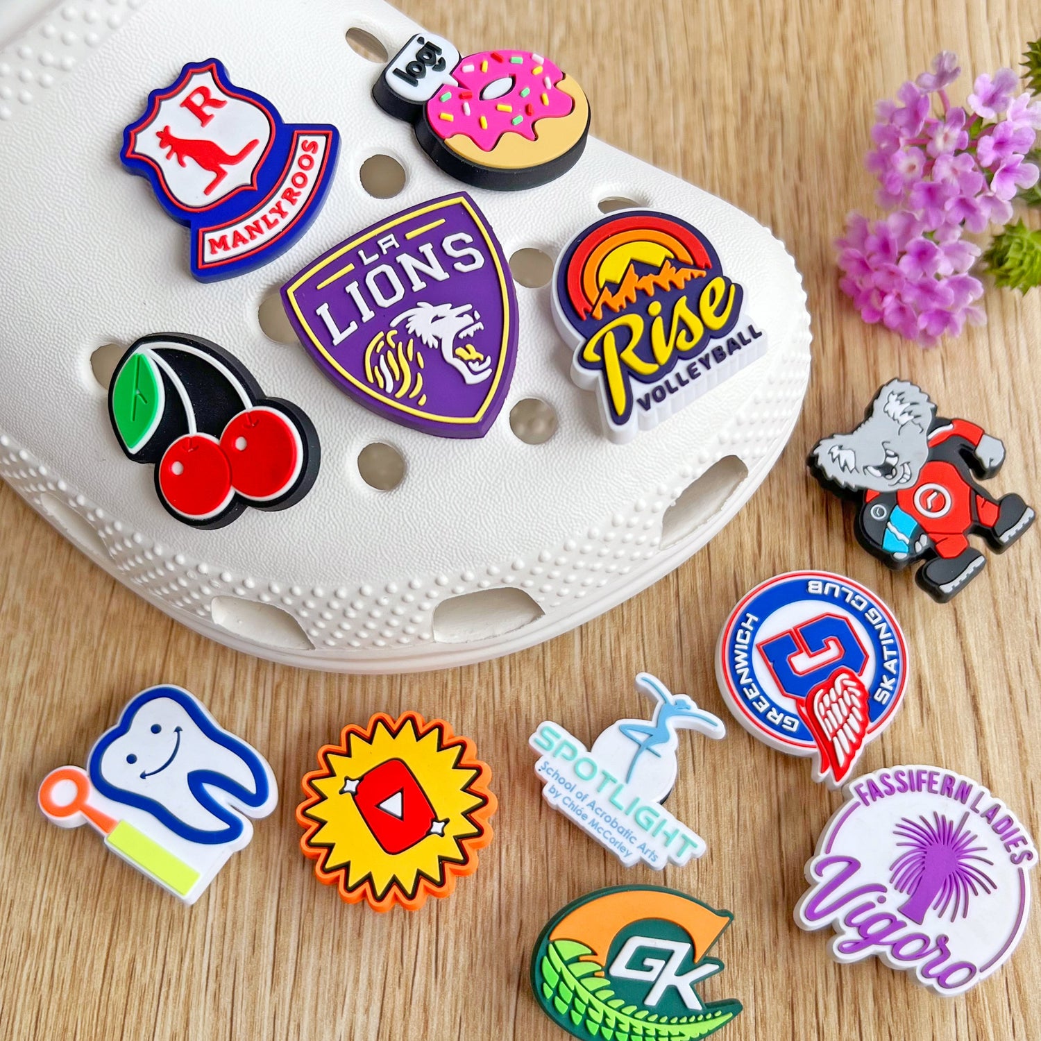 Clog Shoe Charms