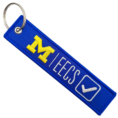 Double-Sided Custom Embroidered Keychain - Order Online