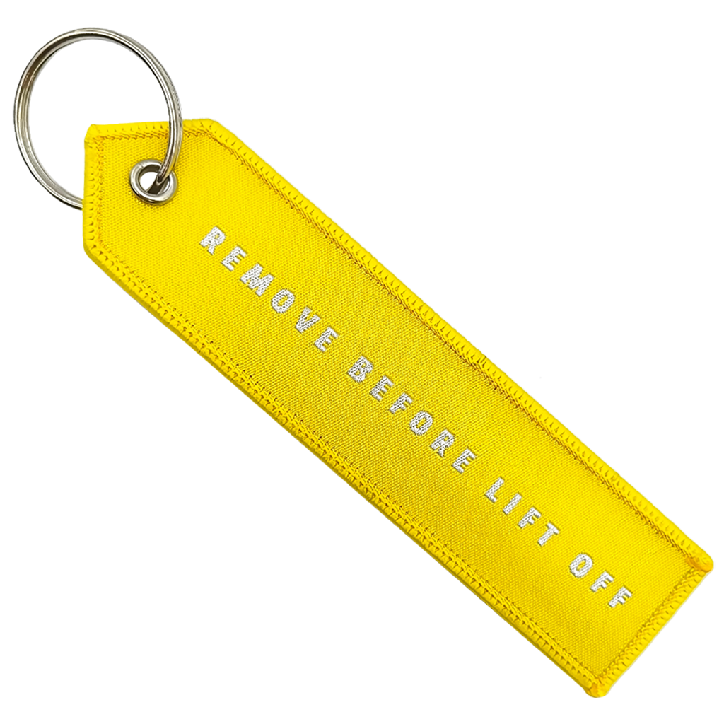 Double-Sided Custom Embroidered Keychain - Order Online