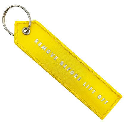 Double-Sided Custom Embroidered Keychain - Order Online