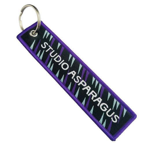Double-Sided Custom Woven Keychain - Free Design Proof & Quote