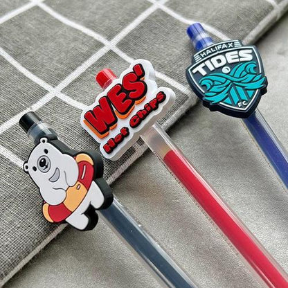 Custom Rubber Pen clip charm  - Order Online