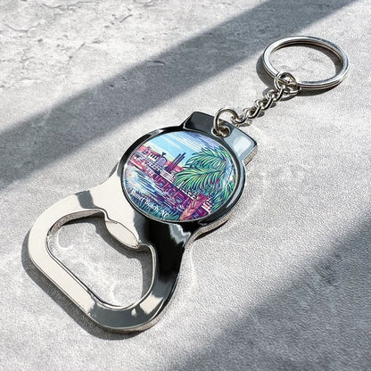 Custom Zinc Alloy Opener Keychains