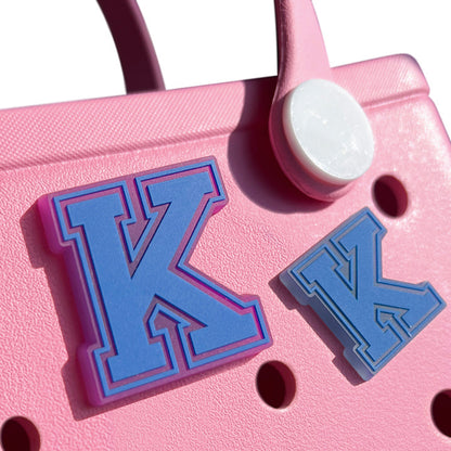 Custom UV Color Changing Hole Bag Charm for EVA Tote Removable