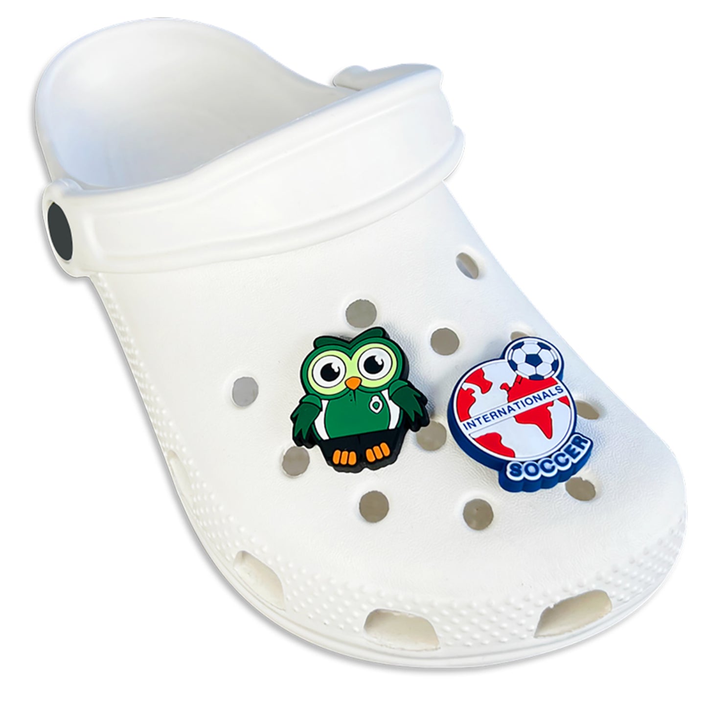 Custom 3D Rubber Clog Charms - Free Design Proof & Quote