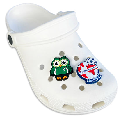 Custom 3D Rubber Clog Charms - Free Design Proof & Quote
