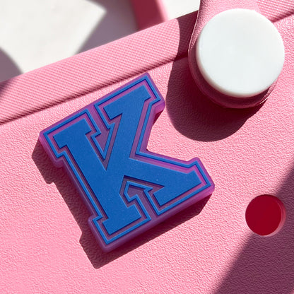 Custom UV Color Changing Hole Bag Charm for EVA Tote Removable