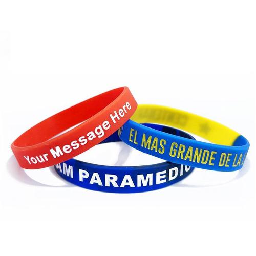 Custom Silicone Wristbands – Free Design Proof & Quote
