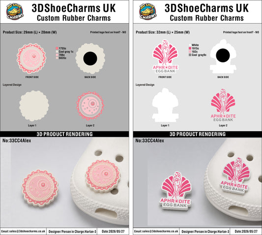 Custom 3D Rubber Clog Charms - 20260602 - 33