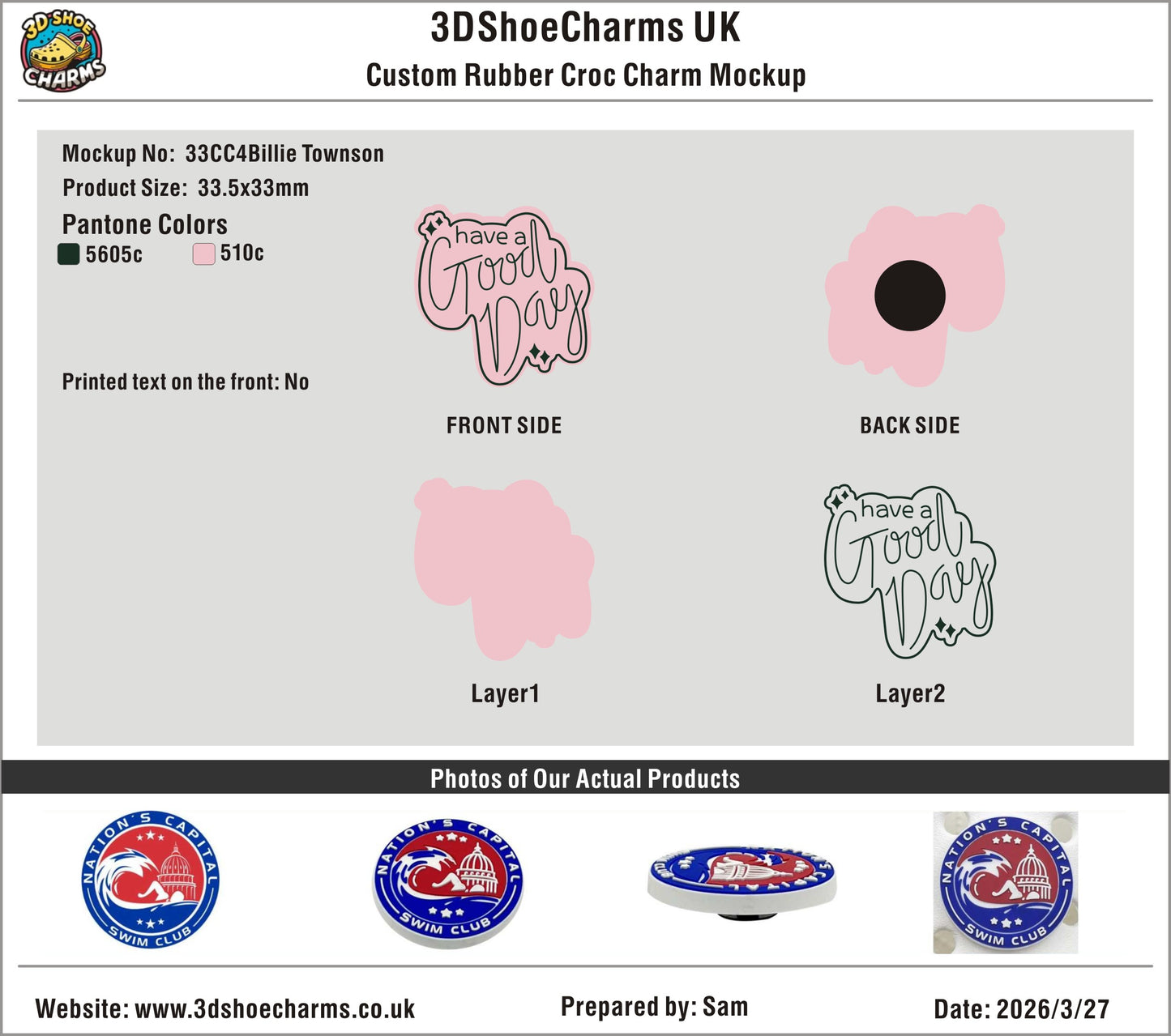 Custom 3D Rubber Clog Charms - 20260413-33