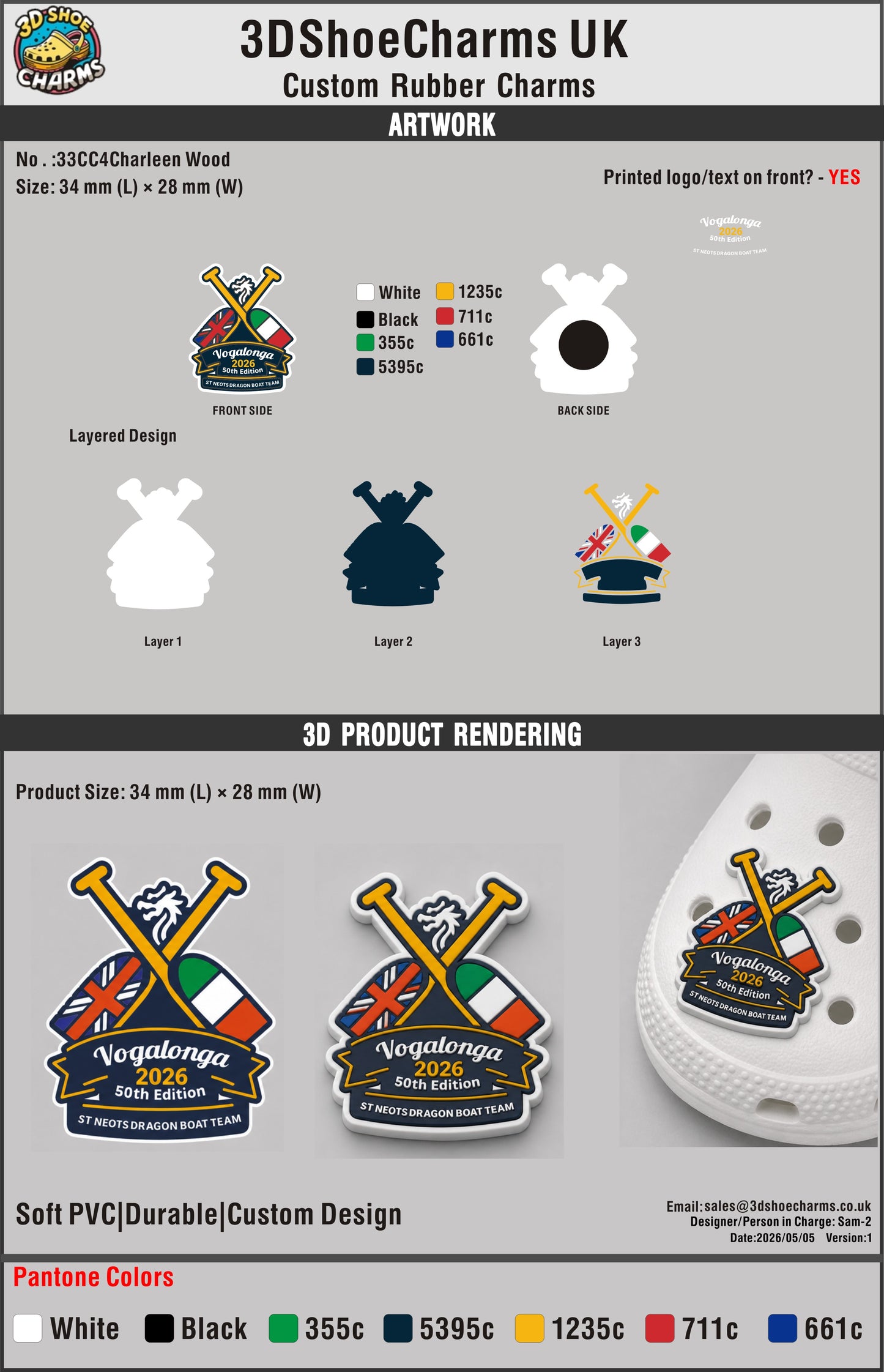 Custom 3D Rubber Clog Charms - 20260507 - 33