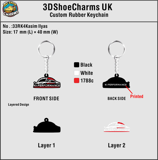 Custom 3D Rubber keychains & Personalized Car Air Freshener - 20260507 -33