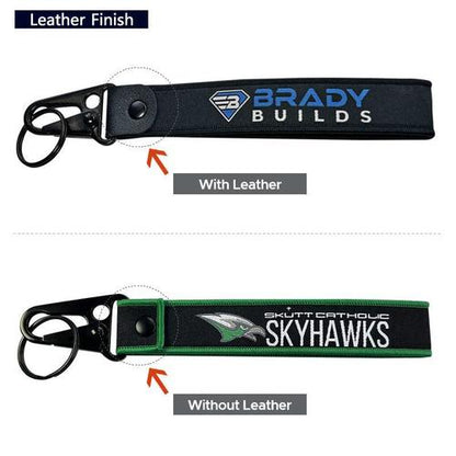 Custom Woven Wrist Loop Keychain - Order Online