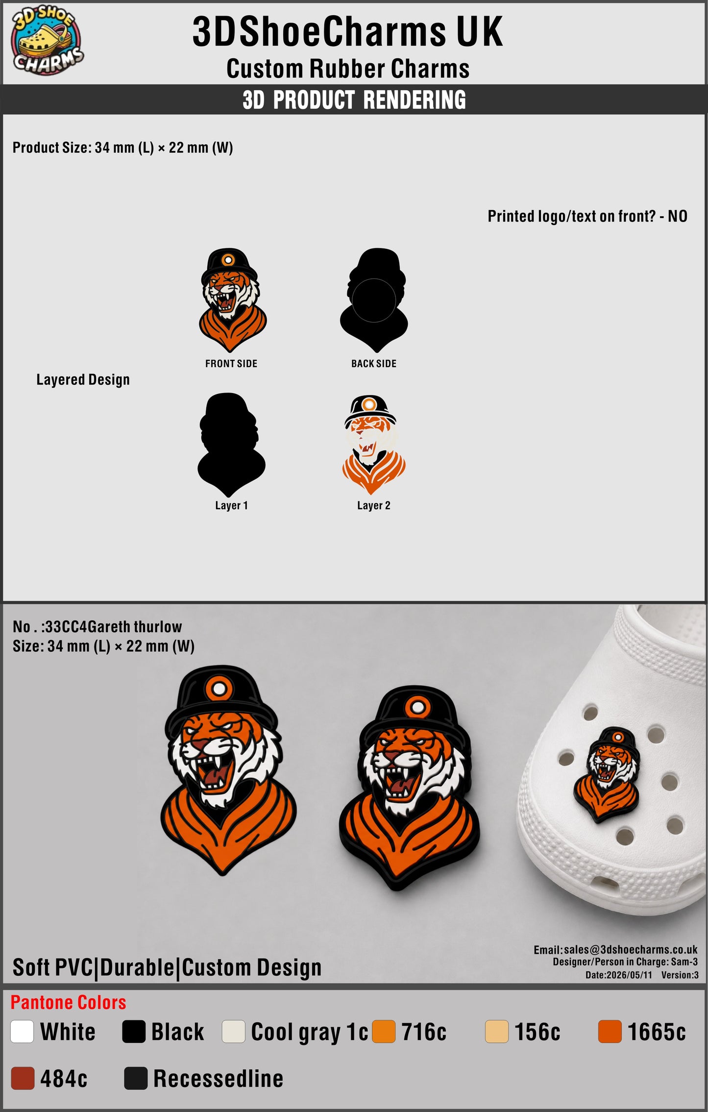 Custom 3D Rubber Clog Charms - 20260520 - 33