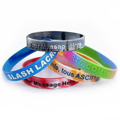 Custom Silicone Wristbands – Free Design Proof & Quote