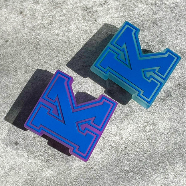 Custom UV Color Changing Hole Bag Charm for EVA Tote Removable