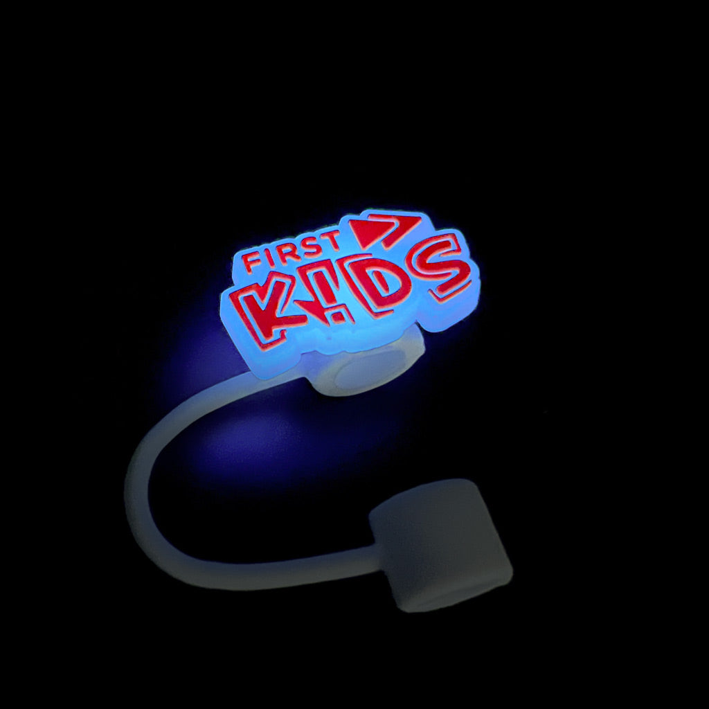 Custom Glow-in-the-Dark Straw Caps