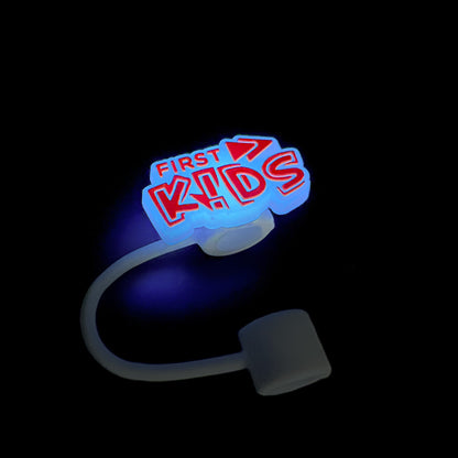 Custom Glow-in-the-Dark Straw Caps