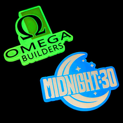 Custom Glow-in-the-Dark PVC Fridge Magnet