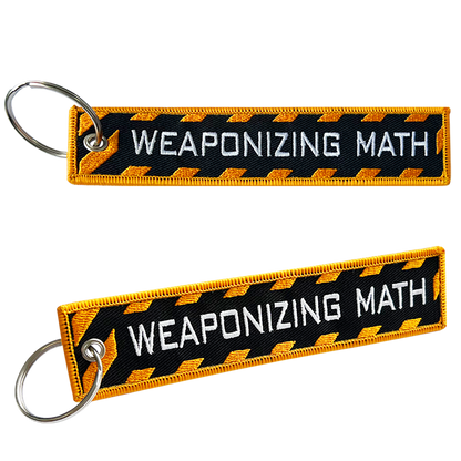 Double-Sided Custom Embroidered Keychain - Order Online
