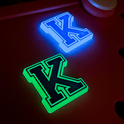 Custom Glow in the Dark Hole Bag Charm for EVA Tote Removable