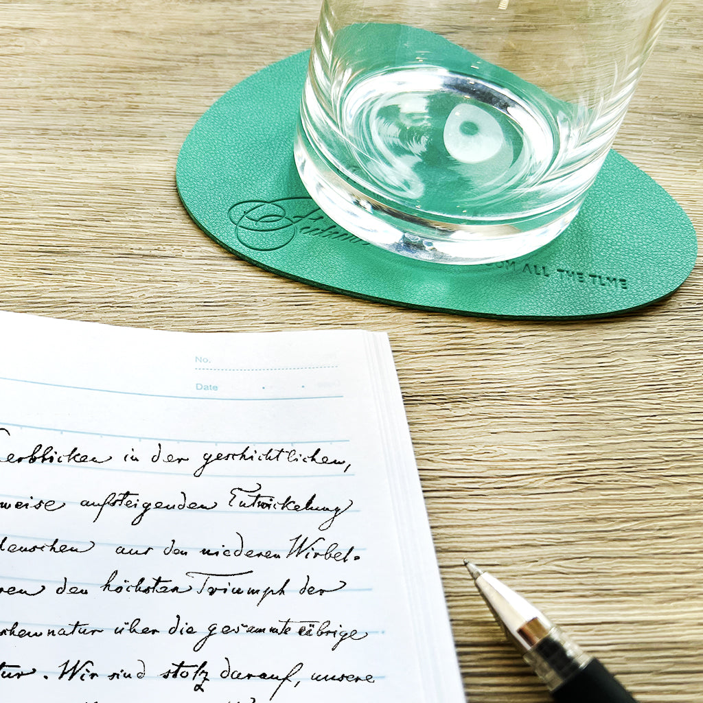 Personalized Leather Drink Coaster