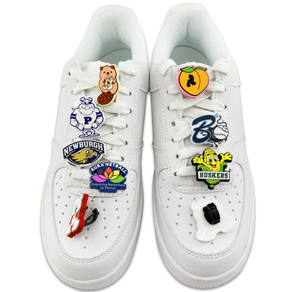 Custom 3D Rubber Clip Shoe Charms