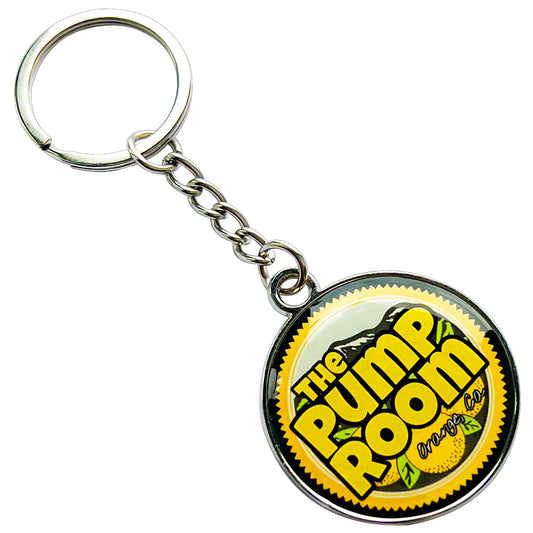 Dual-Sided Doming Metal Keychain - Free Design Proof & Quote