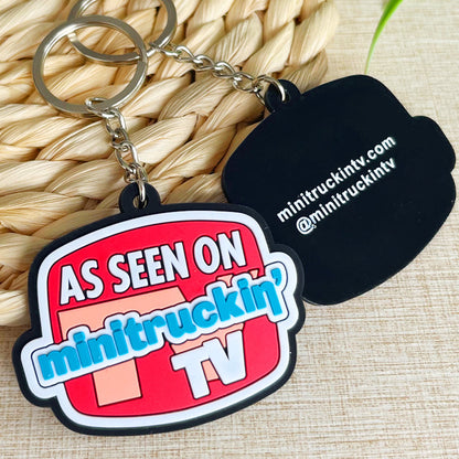 Custom 3D Rubber keychains