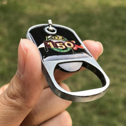 Custom Dog Tag Necklace With Opener-Besty Promo