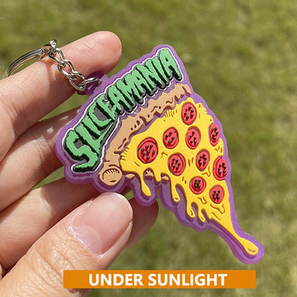 Custom UV Color-Changing PVC Keychain