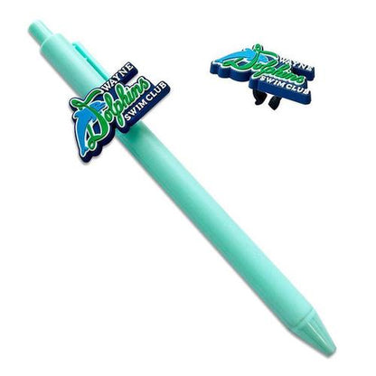 Custom Rubber Pen clip charm  - Order Online