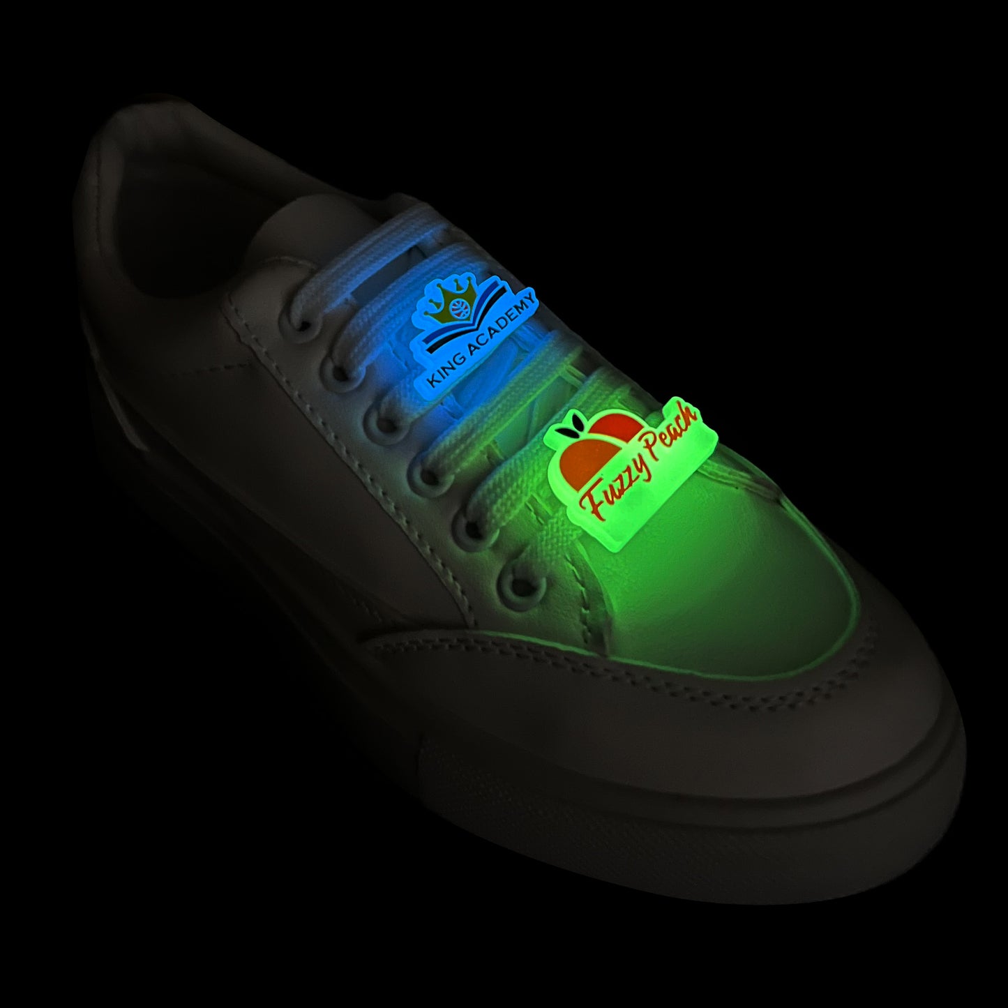Custom Glow-in-the-Dark  Clip Shoe Charms