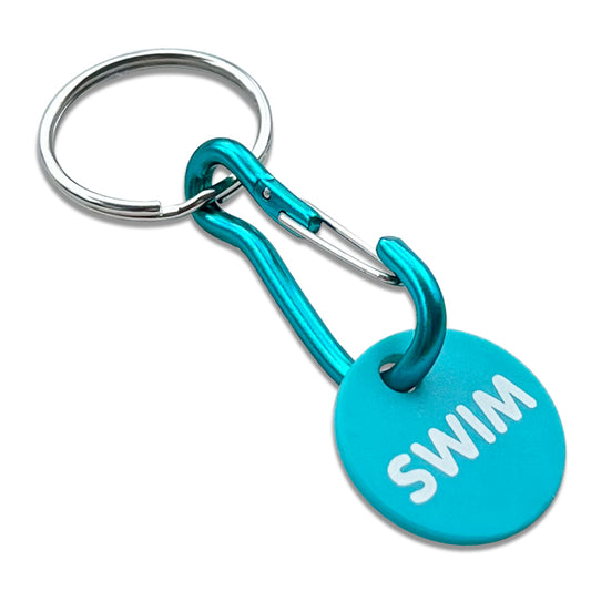 Custom Plastic Shopping Trolley Token Keychain