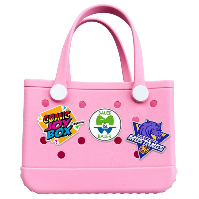 Custom Hole Bag Charm Removable for EVA Tote Bag