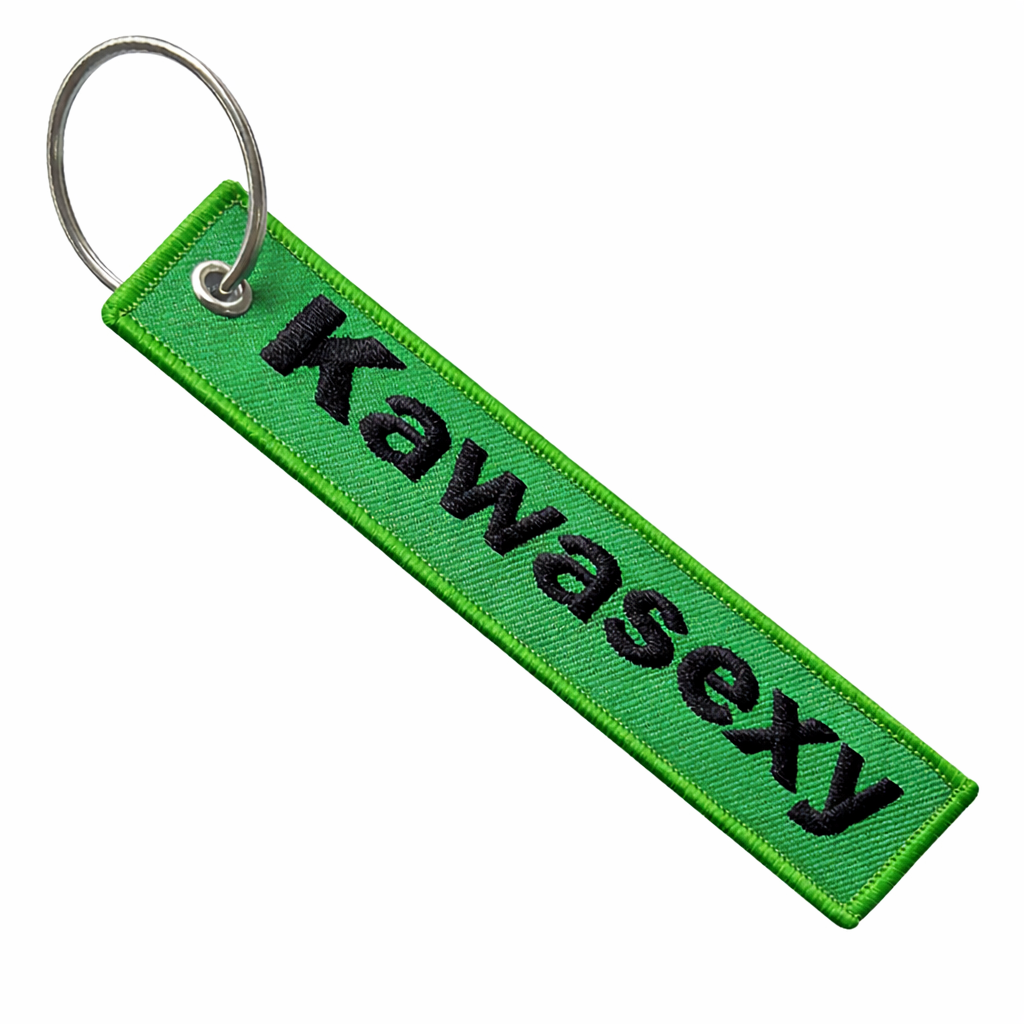 Double-Sided Custom Embroidered Keychain - Order Online