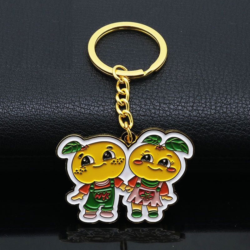 Custom Enamel Metal Keychain