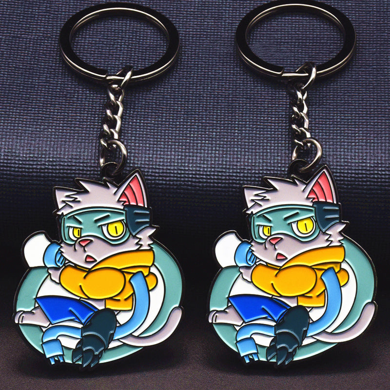 Custom Enamel Metal Keychain