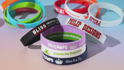 Custom Silicone Wristbands – Free Design Proof & Quote