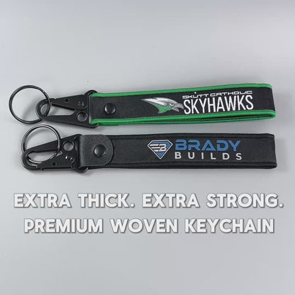 Custom Woven Wrist Loop Keychain - Order Online